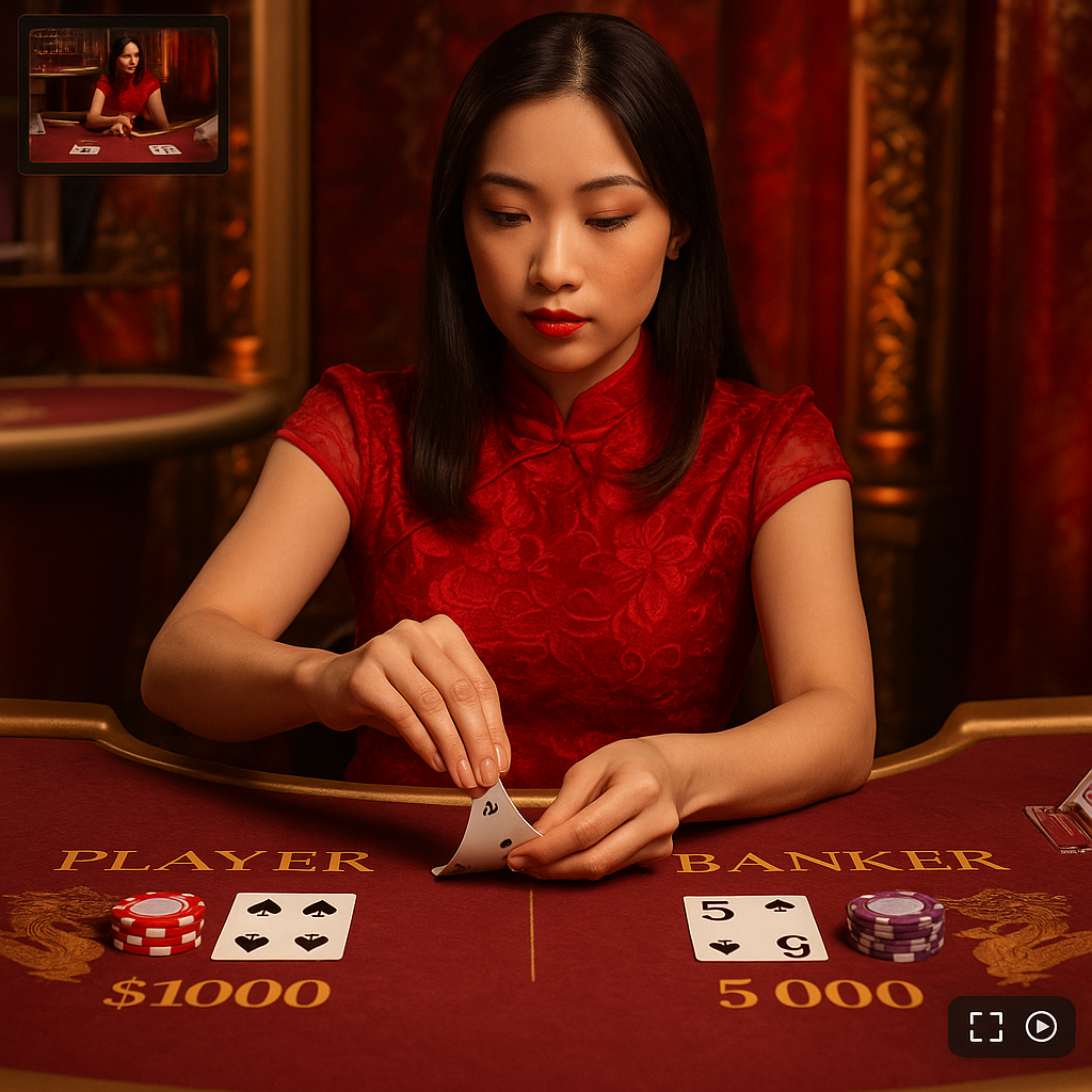 i24Slots - Live Baccarat - Real Dealers