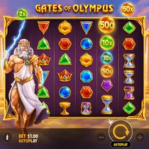 i24Slots - Gates of Olympus Slot Game - Play Now