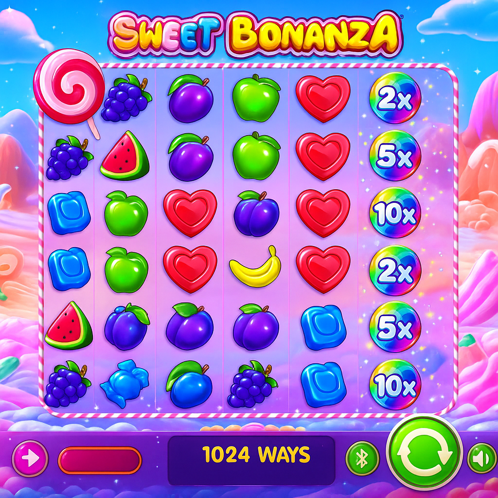 i24Slots - Sweet Bonanza Slot Game - Play Now