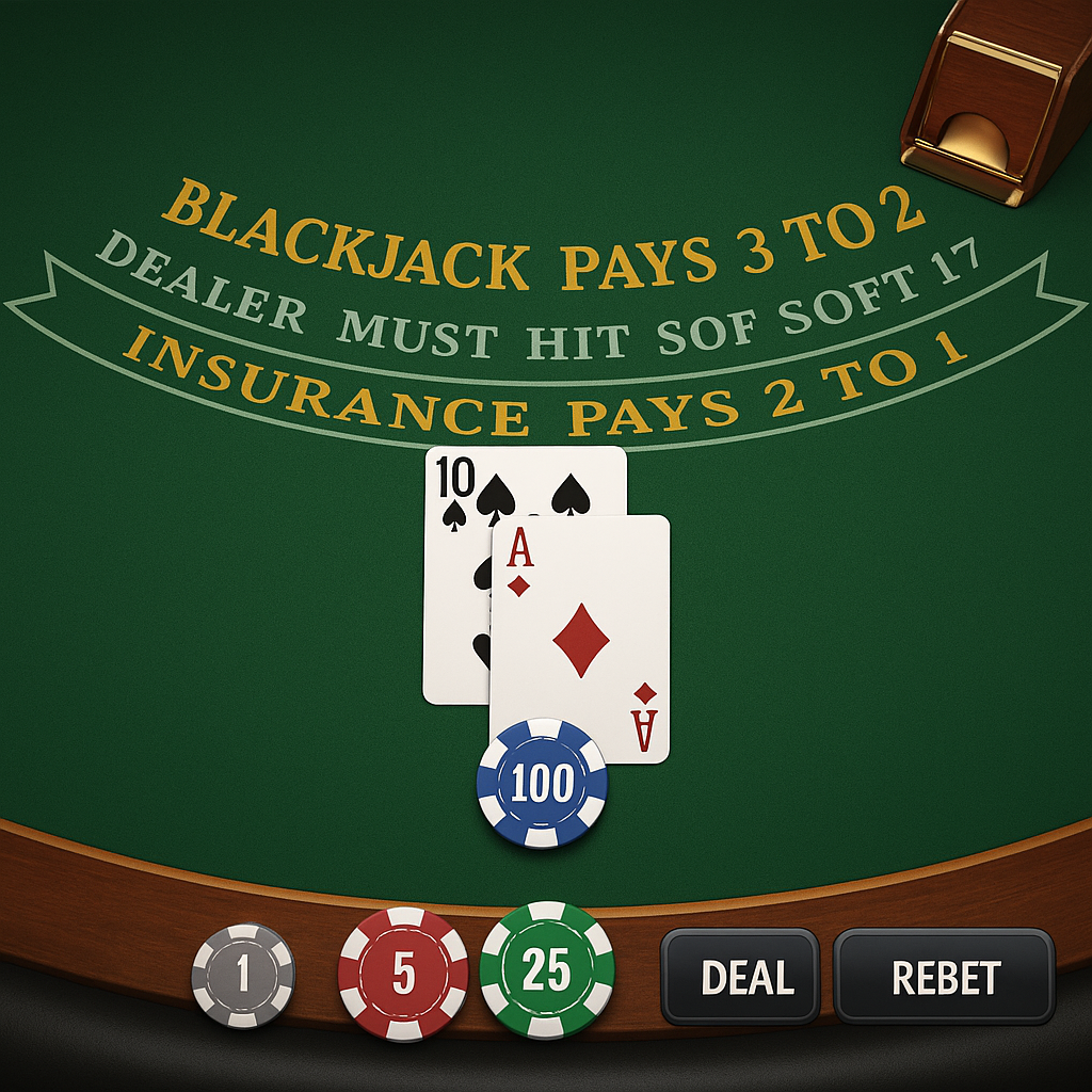 i24Slots - Blackjack Table Game - Online Casino Netherlands