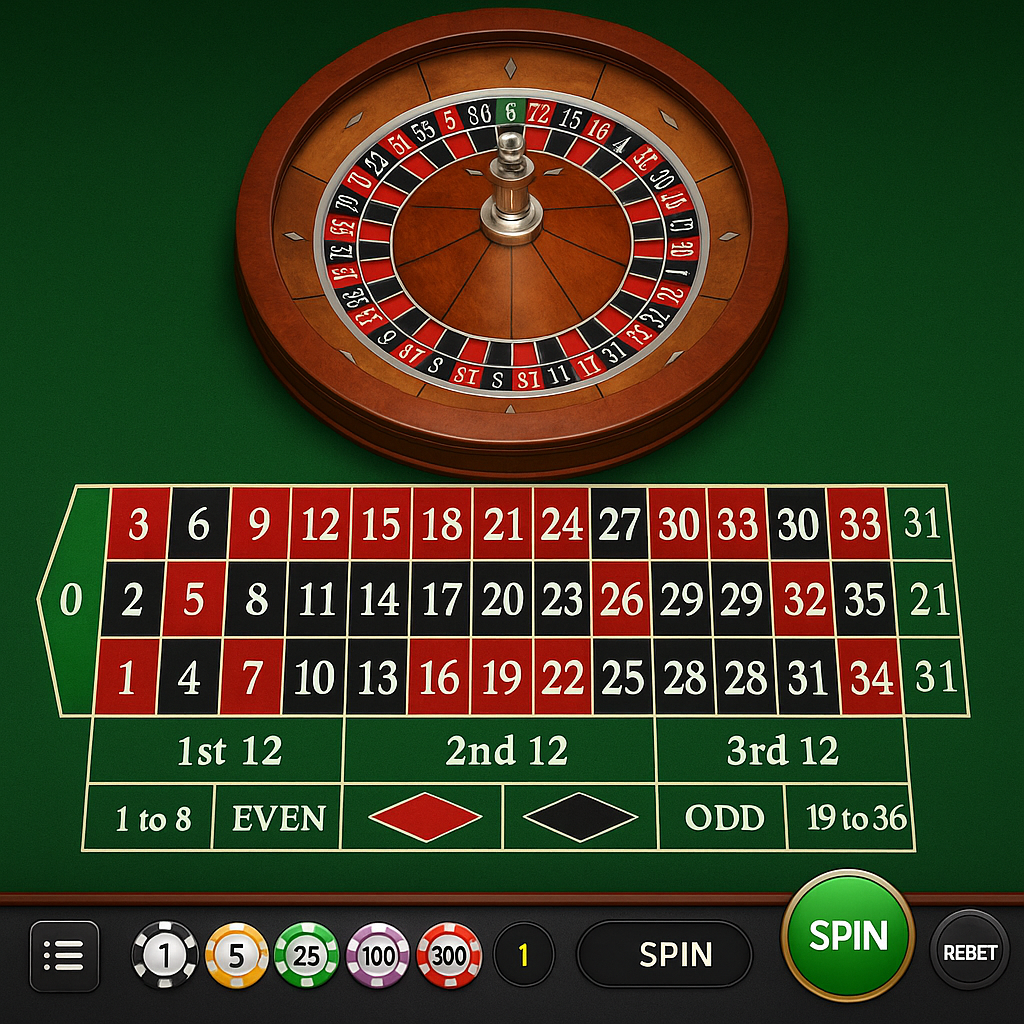 i24Slots - Roulette Table Game - Online Casino Netherlands