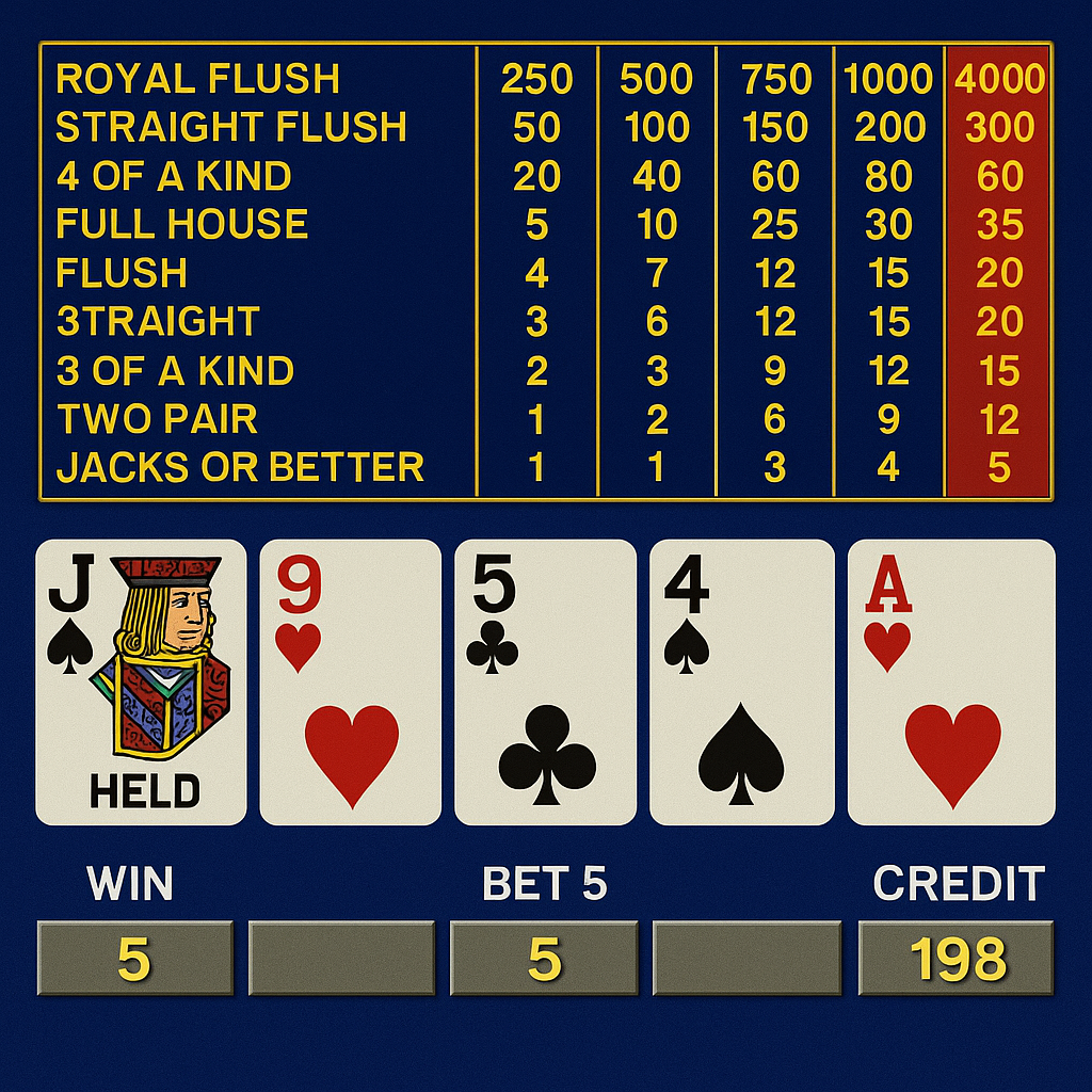 i24Slots - Video Poker - Classic Games